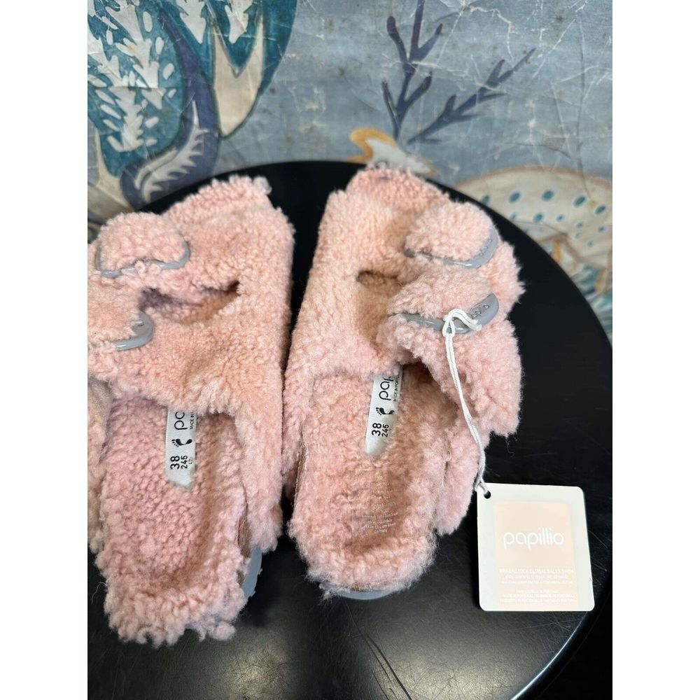 Free People Arizona Teddy Shearling Birkenstock Sandals - Picture 5 of 7